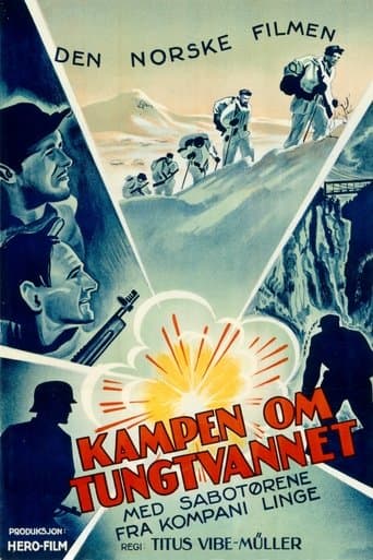 Movie poster for Operation Swallow: The Battle for Heavy Water