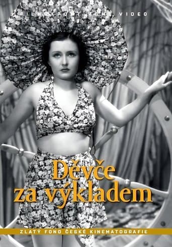 Movie poster for Děvče za výkladem