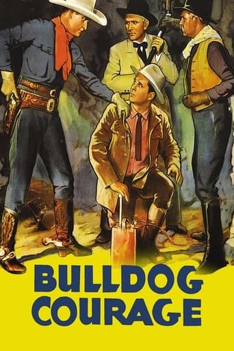 Movie poster for Bulldog Courage