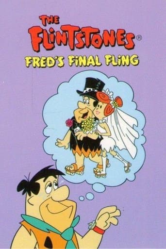 Movie poster for The Flintstones: Fred's Final Fling