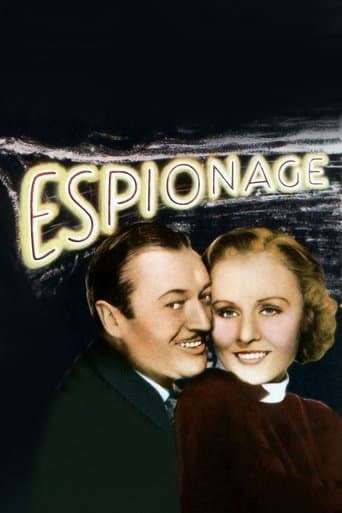 Movie poster for Espionage