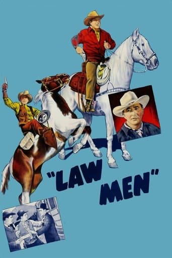 Movie poster for Law Men