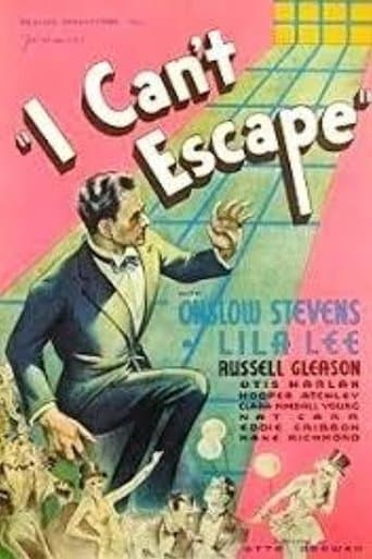 Movie poster for I Can't Escape