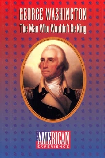 Movie poster for George Washington: The Man Who Wouldn't Be King