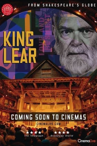 Movie poster for King Lear: Live at Shakespeare's Globe