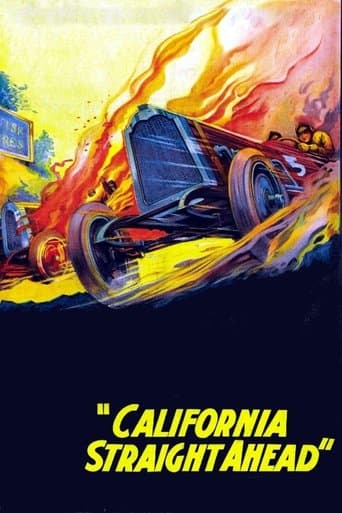 Movie poster for California Straight Ahead