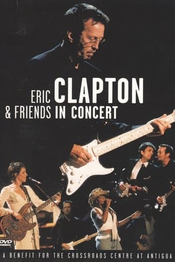 Movie poster for Eric Clapton & Friends in Concert