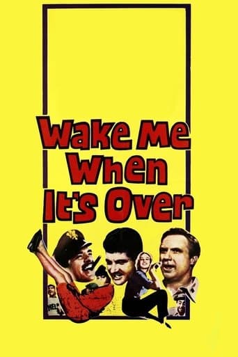 Movie poster for Wake Me When It's Over