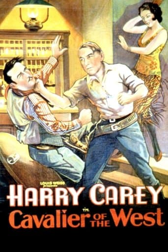Movie poster for Cavalier of the West