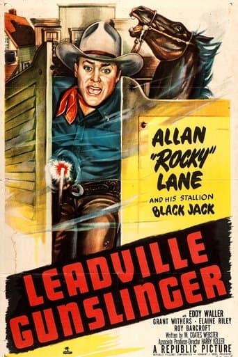 Movie poster for Leadville Gunslinger