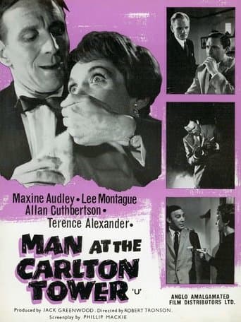 Movie poster for Man at the Carlton Tower