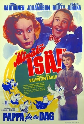 Movie poster for Minäkö isä!