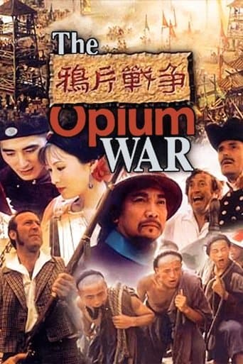 Movie poster for The Opium War