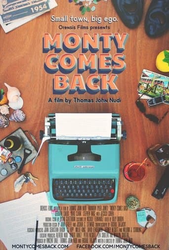 Movie poster for Monty Comes Back