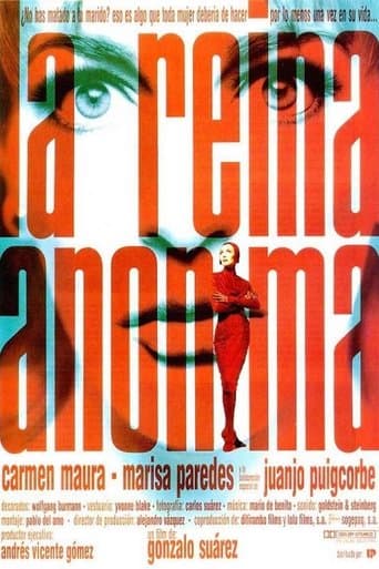 Movie poster for La reina anónima