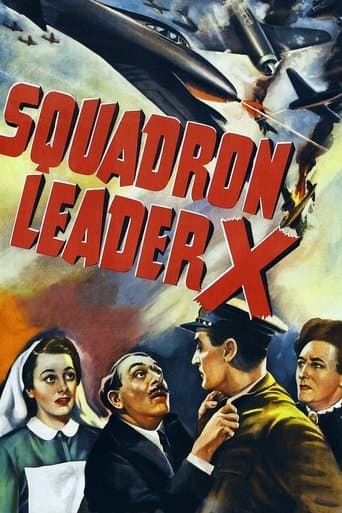 Movie poster for Squadron Leader X