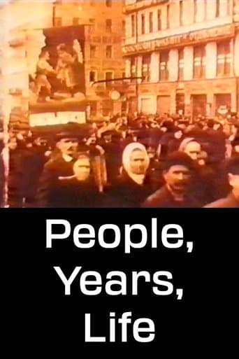 Movie poster for People, Years, Life