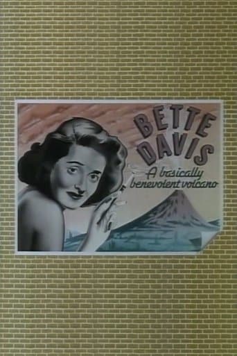 Movie poster for Bette Davis: The Benevolent Volcano