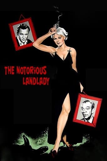 Movie poster for The Notorious Landlady