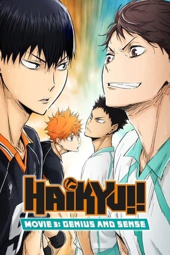 Movie poster for Haikyuu!! Movie 3: Talent and Sense