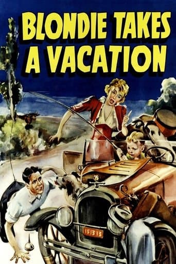 Movie poster for Blondie Takes a Vacation