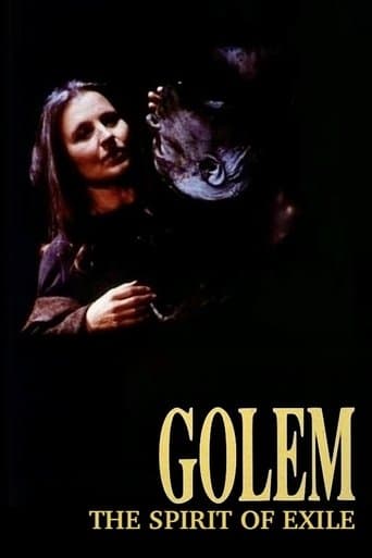 Movie poster for Golem, the Spirit of Exile