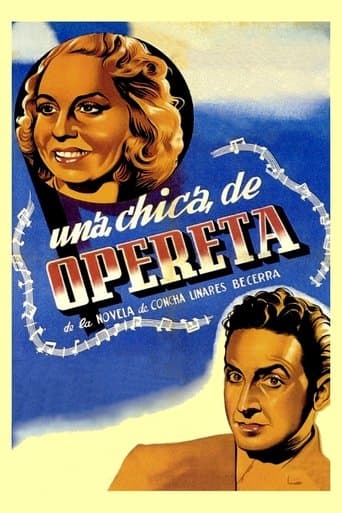 Movie poster for Una chica de opereta