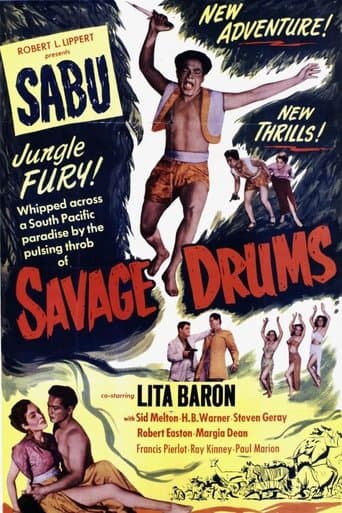 Movie poster for Savage Drums