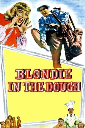 Movie poster for Blondie in the Dough