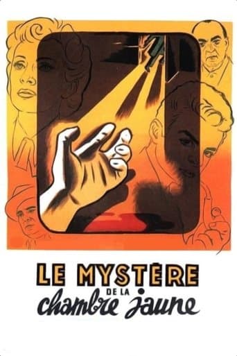 Movie poster for The Mystery of the Yellow Room