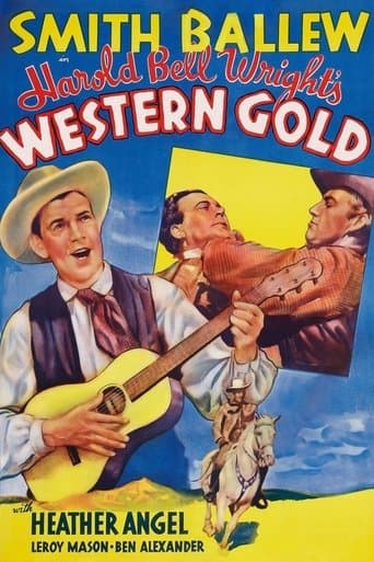 Movie poster for Western Gold