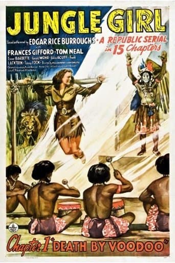 Movie poster for Jungle Girl