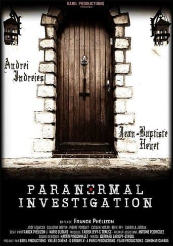 Movie poster for Paranormal Investigation