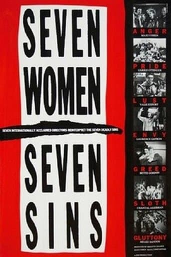 Movie poster for Seven Women, Seven Sins