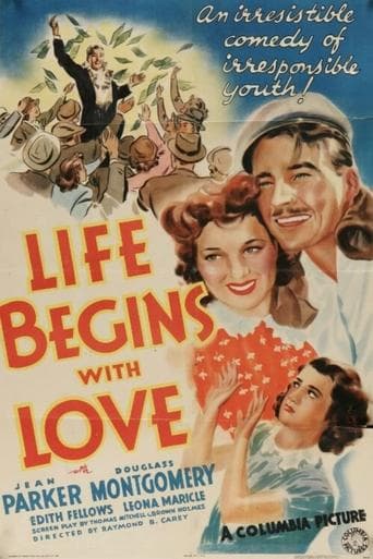 Movie poster for Life Begins with Love