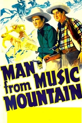 Movie poster for Man from Music Mountain