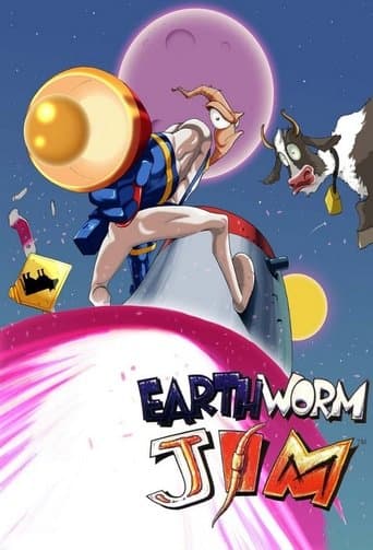 Movie poster for Earthworm Jim