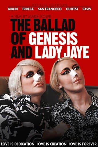 Movie poster for The Ballad of Genesis and Lady Jaye
