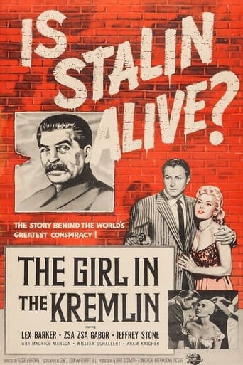 Movie poster for The Girl in the Kremlin