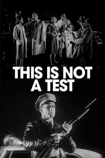 Movie poster for This Is Not a Test