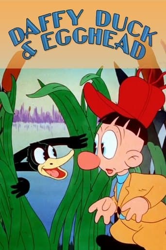 Movie poster for Daffy Duck & Egghead