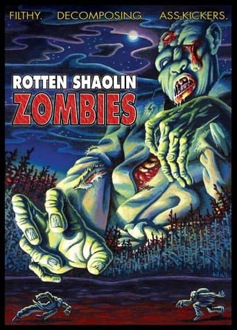 Movie poster for Rotten Shaolin Zombies