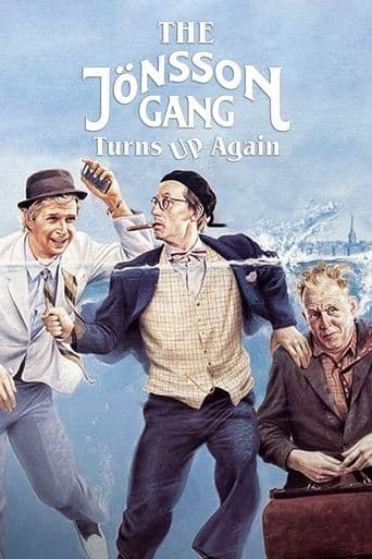 Movie poster for The Jönsson Gang Turns Up Again
