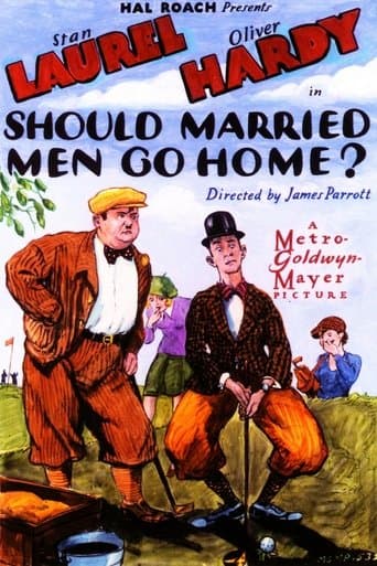 Movie poster for Should Married Men Go Home?