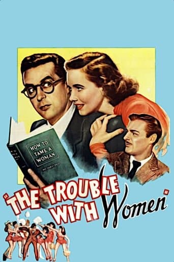 Movie poster for The Trouble with Women