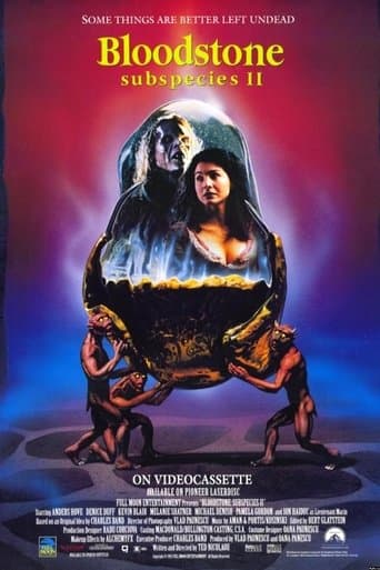 Movie poster for Bloodstone: Subspecies II