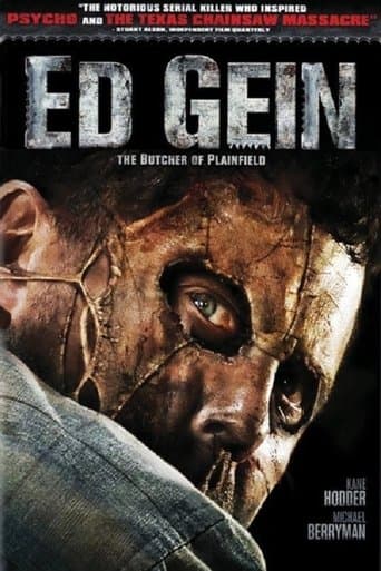 Movie poster for Ed Gein: The Butcher of Plainfield