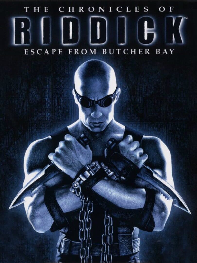 Movie poster for The Chronicles of Riddick: Escape from Butcher Bay