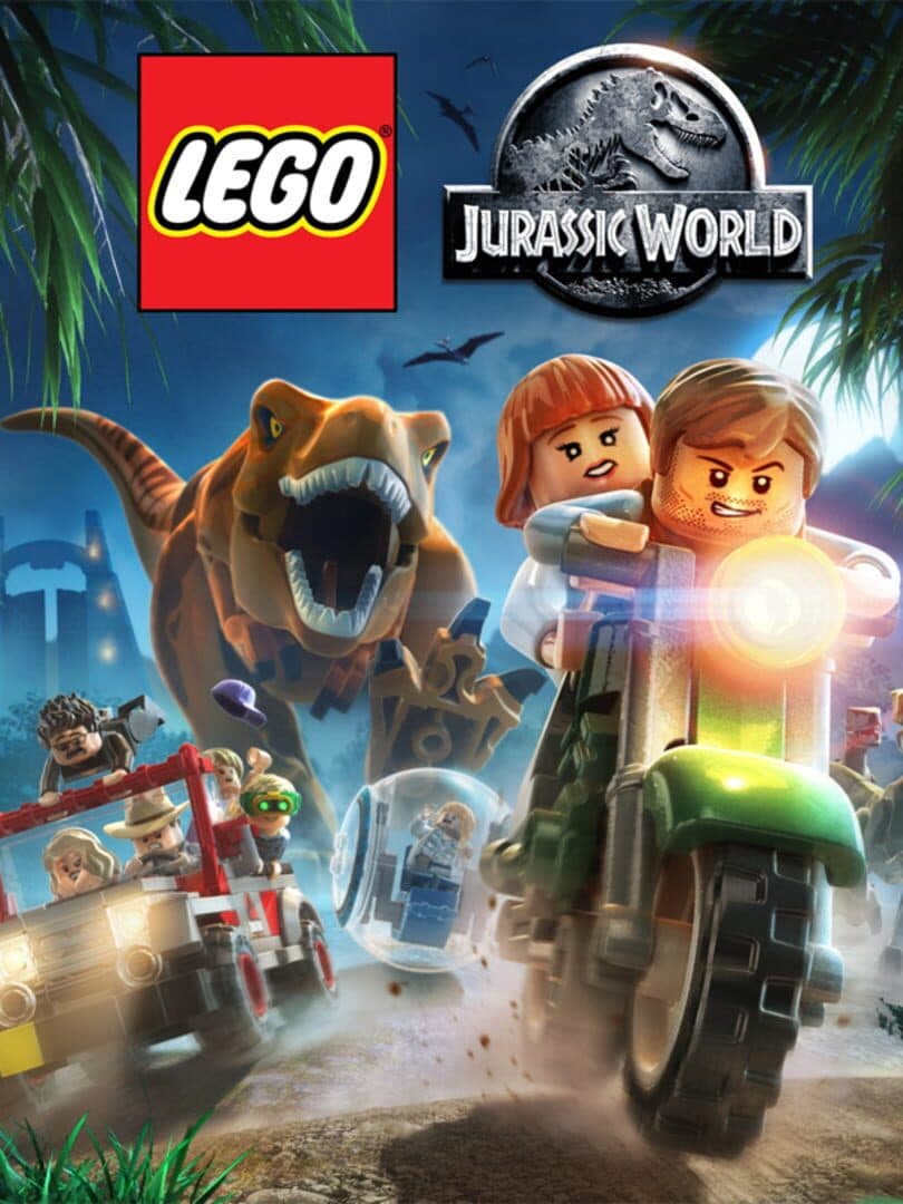 Movie poster for LEGO Jurassic World