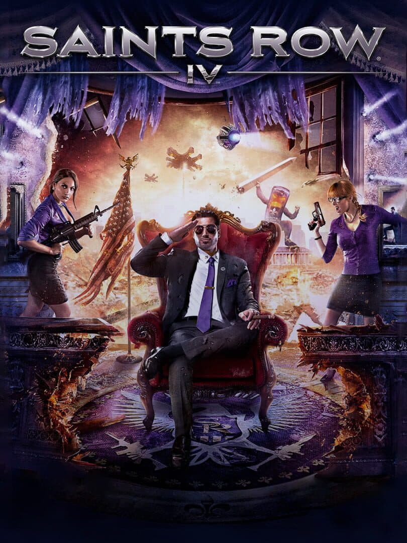 Movie poster for Saints Row IV
